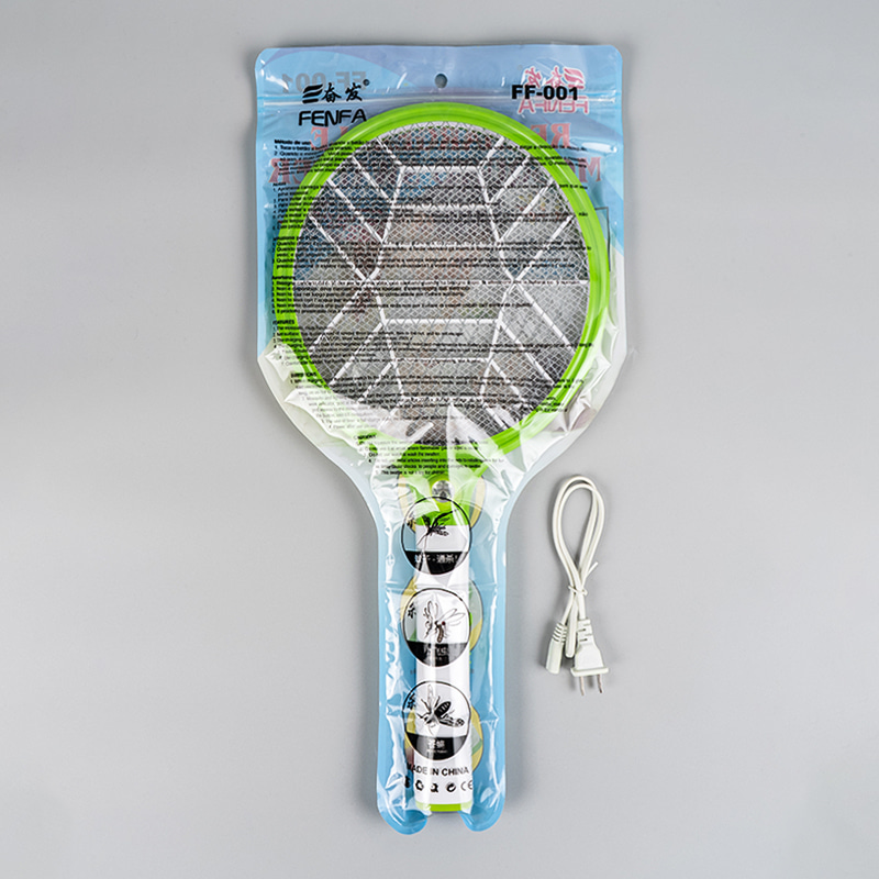 Vỉ diệt muỗi điện 3 màu FF-001 400mA có dây hình số 8 Vỉ diệt muỗi điện 3 màu FF-001 400mA có dây hình số 8