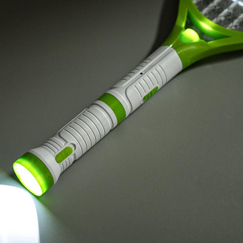 Đèn pin LED có thể tháo rời FF-108 Pin axit chì 250mAh có phích cắm Máy đập muỗi điện Đèn pin LED có thể tháo rời FF-108 Pin axit chì 250mAh có phích cắm Máy đập muỗi điện