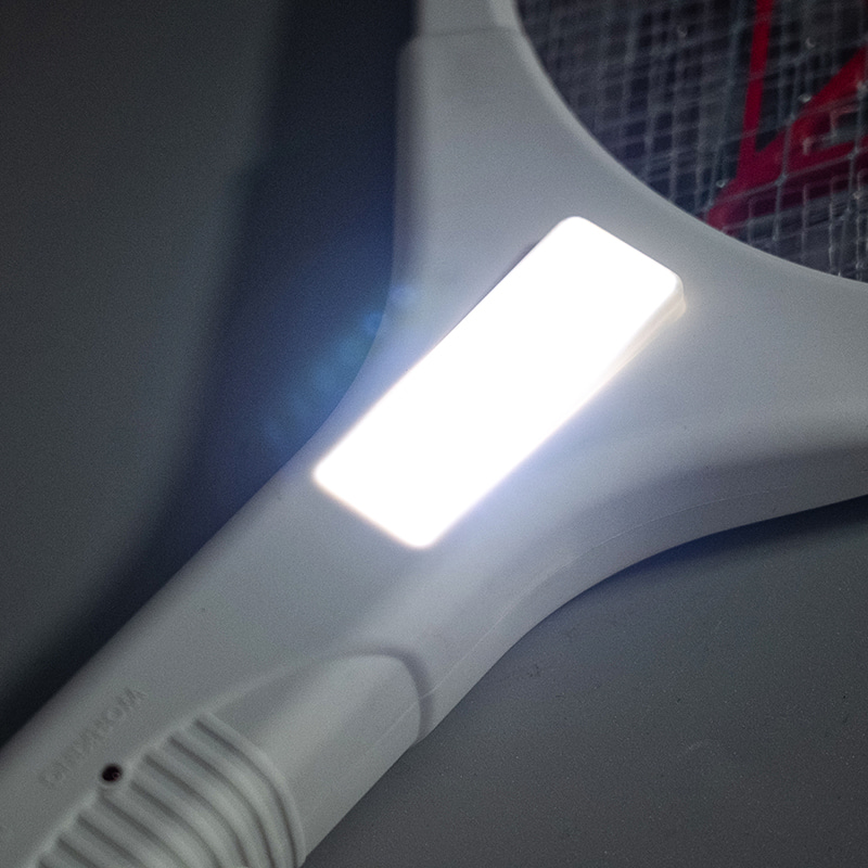 Ổ cắm LED 3 màu FF-785 Pin axit chì 400mAh Máy đập muỗi điện Ổ cắm LED 3 màu FF-785 Pin axit chì 400mAh Máy đập muỗi điện