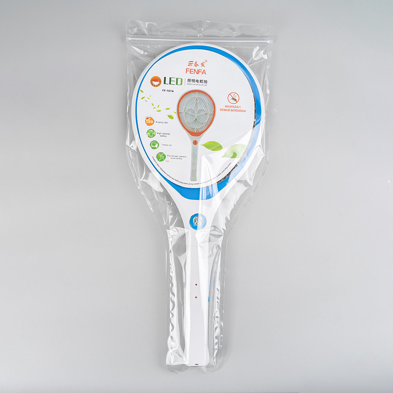 Đèn LED năng lượng mặt trời 3 màu FF-787A có phích cắm Pin axit chì 400mAh Máy đập muỗi điện Đèn LED năng lượng mặt trời 3 màu FF-787A có phích cắm Pin axit chì 400mAh Máy đập muỗi điện