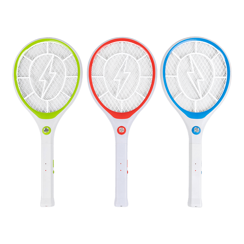 Đèn LED năng lượng mặt trời 3 màu FF-787A có phích cắm Pin axit chì 400mAh Máy đập muỗi điện