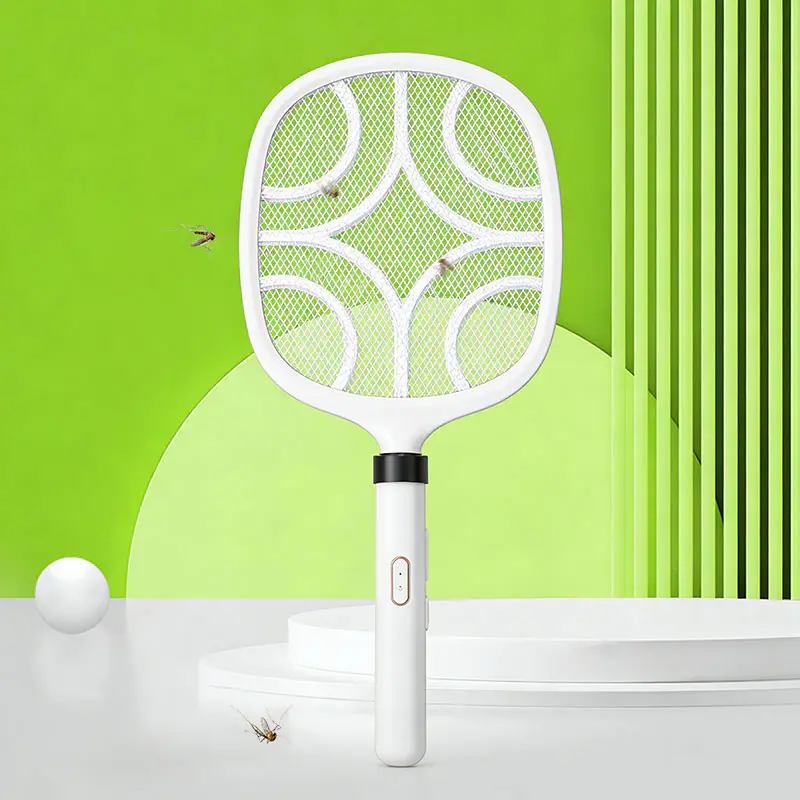 Máy đập muỗi điện FF-882 1200mAh có đèn thêu Máy đập muỗi điện FF-882 1200mAh có đèn thêu